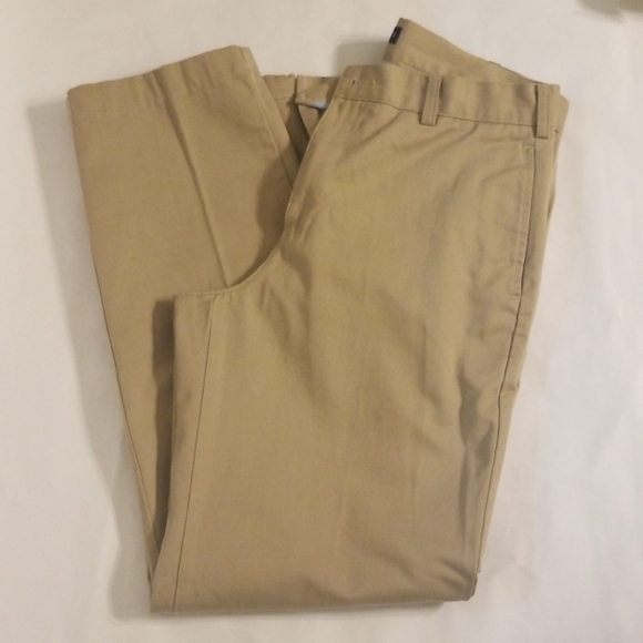 Lands' End Pants Lands End Mens Cotton Straight Khaki Pants 3 W